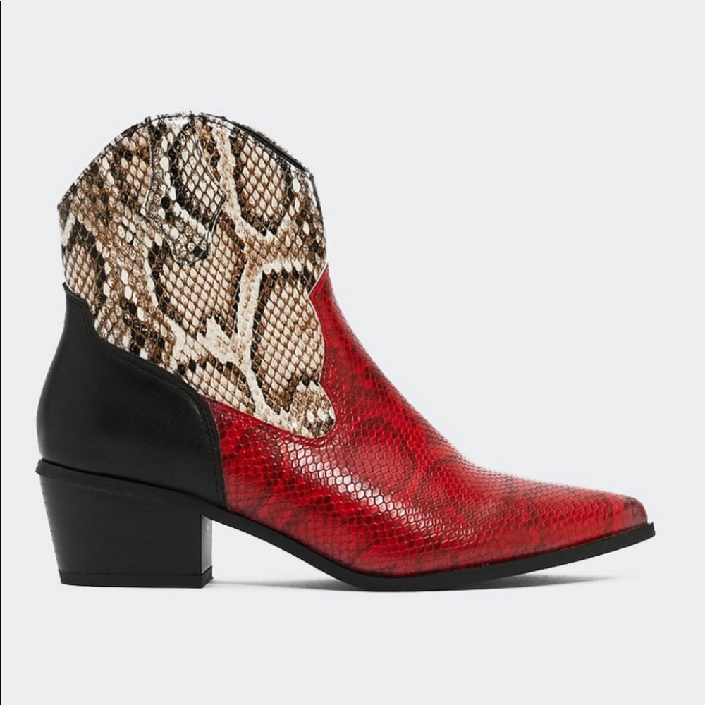 Nasty Gal ankle cowboy boots